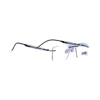 BC73 BC73 Spectacles Frame in White Mid Gunmetal Gray — view 2