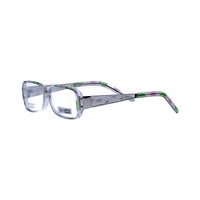 BD49 BD49 Spectacles Frame in White & Pink & Green — view 3