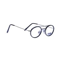 DYNASTY BP09 Spectacles Frame in Black & Silver — view 2
