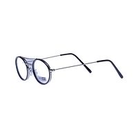 DYNASTY BP09 Spectacles Frame in Black & Silver — view 3