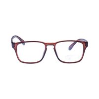 EXCLUSIVE BP35 Spectacles Frame in Glossy Brown — view 1