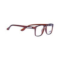 EXCLUSIVE BP35 Spectacles Frame in Glossy Brown — view 2