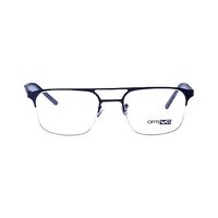 NIK03 BP51 Spectacles Frame in Black Half — view 1