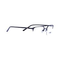 NIK03 BP51 Spectacles Frame in Black Half — view 2