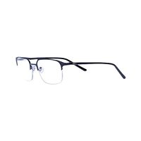 NIK03 BP51 Spectacles Frame in Black Half — view 3