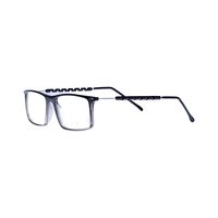 OVER DRIVE BP53 Spectacles Frame in Glossy Black & Gray — view 3