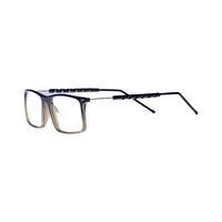 OVER DRIVE BP54 Spectacles Frame in Glossy Black & Brown — view 3