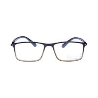 69 BP90 Spectacles Frame in Glossy Black & Brown — view 1