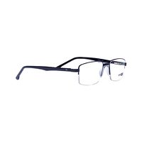 THUNDER BQ51 Spectacles Frame in Half Black — view 2