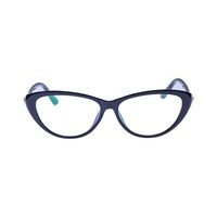 QUEEN ELIZABETH BQ55 Spectacles Frame in Glossy Black — view 1