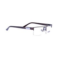 NIHVER BQ58 Spectacles Frame in Chocolate Brown — view 2