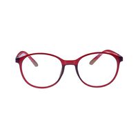 RED FOX BQ75 Spectacles Frame in Matte Red — view 1