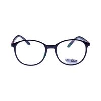 RED FOX BQ76 Spectacles Frame in Matte Black — view 1